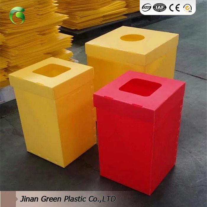 Plastic Corrugated Recycle Bin